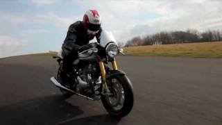 Norton Cafe Racer world first ride [upl. by Ahsir277]