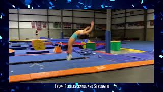 Aurora Kennedy Tumbling Video [upl. by Nakashima]