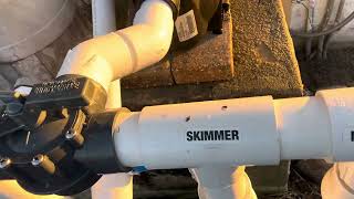 A example of how not to plumb a pool pump [upl. by Philip]