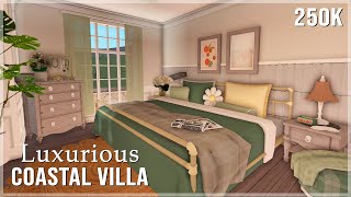 BLOXBURG  Luxurious Coastal Villa  House Build  Daislillia [upl. by Trudnak135]