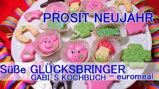 SÜSSE GLÜCKSBRINGER  ich wünsche euch ein Prosit Neujahr [upl. by Enyahs]