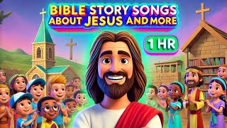 🎶📖 Bible Stories Song Compilation  1 Hour of new Kids’ Bible Songs 📖🎶 [upl. by Myer]