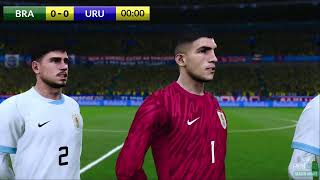 BRASIL X URUGUAI AO VIVO JOGO DE HOJE ASSISTA AGORA  GAMEPLAY PES 2021 [upl. by Roberts]