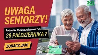 28 października ZUS ogłasza podwyżkę rent dla wdów – czy NOWE świadczenia poprawią Twoje życie [upl. by Rozella274]