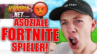 ASOZIALE FORTNITE SPIELER😱 SUPPORTER VERARSCHEN EXTREM [upl. by Dosh]