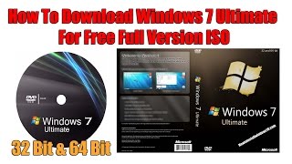 How To Download Windows 7 Ultimate For Free Full Version ISO 2017 WORKING 100 [upl. by Otrebilif67]