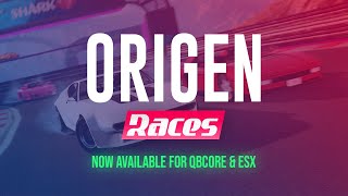 Origen Races Online  QBCore Version [upl. by Wolff]