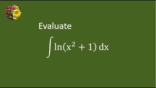 Solving indefinite integral using integration by parts Mis1540 [upl. by Erialc]