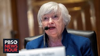 WATCH LIVE Treasury Secretary Yellen testifies in House hearing on US financial stability [upl. by Anelec]