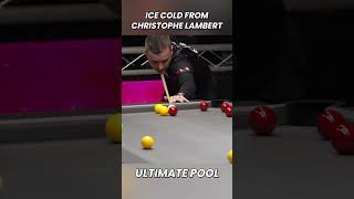 Ice cold from Lambert 🧊🧊 ultimatepool billiards 8ballpool pooltrickshot [upl. by Des355]