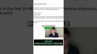 NCLEXHirschsprung disease in pediatric nursing [upl. by Meesan]