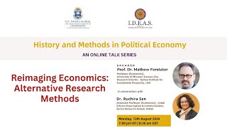 Reimaging Economics Alternative Research Methods Talk Series  Lecture 1 [upl. by Akenahs]