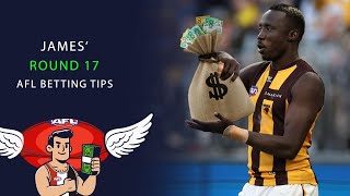 AFL Betting Tips  Round 17 2024 [upl. by Nagirrek757]