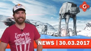 Star Wars Battlefront 2 Infos im April PlayStation Plus Die kostenlosen Spiele im April  GWNEWS [upl. by Florri]