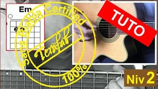 Quelquun ma dit  Carla Bruni Tuto Guitare by Terafab [upl. by Vachil907]