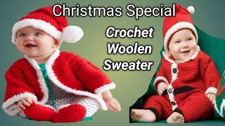 100 Crochet Christmas sweater Ideas With Patterns  Christmas Sweater Boy amp Girls amazingart7862 [upl. by Fiedling]