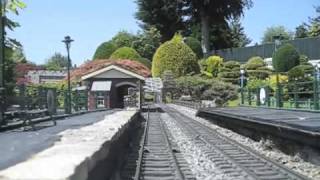 Garden railway 10 scale miles MASSIVE Drivers Eye View of Bekonscot Model Railway [upl. by Emearg]