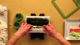 How To Roll Sushi  How To Make Sushi  SushiQuikcom Sushi Kits [upl. by Elbertina]