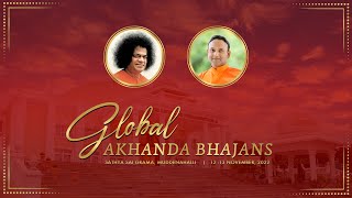 12 Nov 2022  Global Akhanda Bhajans Live From Muddenahalli  Day 01 Evening [upl. by Yojal]