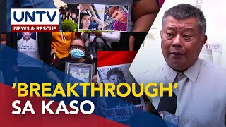 DOJ may nakikitang ‘breakthrough’ sa kaso ng mga nawawalang sabungero [upl. by Thibaut218]