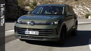 2024 Volkswagen Tiguan Elegance  Cipressino Green  Driving Interior Exterior [upl. by Samella]