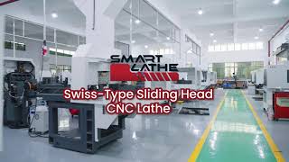 What does Swiss sliding head CNC lathe work  SWISS TYPE CNC LATHE [upl. by Akili]