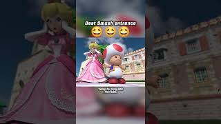 The FUNNIEST Smash Bros entrance of all time nintendo [upl. by Aynuat111]