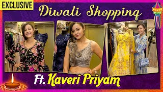 Kaveri Priyam Does Diwali Shopping With TellyMasala  Yeh Rishtey Hain Pyaar Ke  Exclusive [upl. by Olwena]