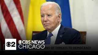 President Biden warns of global threats to democracy [upl. by Selegna372]