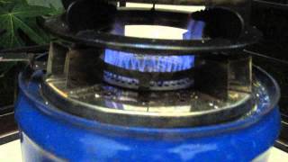 Super Blue Flame Rice Husk Gasifier Stove [upl. by Rosenwald]