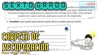 Sexto Grado  Estoy cambiando Exper1  Act 2 [upl. by Ynavoj]