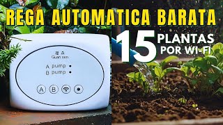 Kit de Rega Automática WiFi para Até 15 Plantas O Mais Barato  Automatização Grower  AliExpress [upl. by Fowkes]