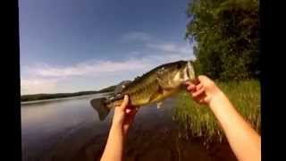 West Hill Pond CT Fishing [upl. by Eustacia]