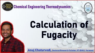 Methods of Fugacity Calculation  Solution Thermodynamics  Chemical Engineering [upl. by Parrnell]