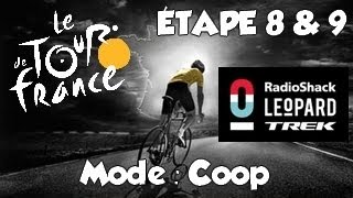 Tour de France 2013  Mode Coop  Etape 8 amp 9  Le début de la montagne HD Fr [upl. by Ecital]