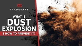 This is How a Dust Explosion Can Happen [upl. by Trawets]