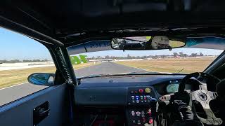 Winton Raceway  IPRA Nissan Silvia S14 200SX  NSW Round 1 Qualifying Pole  1304098 [upl. by Aleahs428]