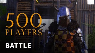 EPIC 500 PLAYER BATTLE  Battle of Janzac Part 2  Bannerlord Gameplay [upl. by Anaik]