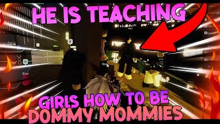 This Guy Teaching Girls To Be Dommy Mommy In Roblox [upl. by Rosel]