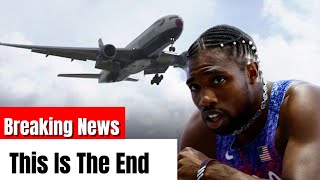 Noah Lyles Makes Swift EXIT 👀 Fans Bash TeamUSA For Disqualifying 4x100 Relay Canada Wins MORE [upl. by Hailee]