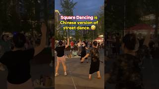 Square Dancing is so popular in China🇨🇳 🤣🤣🤣 china chinese dance [upl. by Namurt]