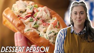 Claire Saffitzs Perfect Lobster Roll Recipe  Dessert Person [upl. by Eras]