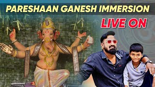 pareshan boys ganesh nimjjanam live  Pareshan Family [upl. by Nellek]