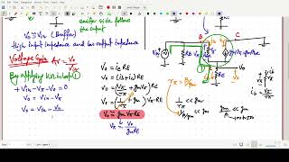 AC Analysis of Emitter follower circuit BJT Common Collector Configuration [upl. by Anihta]