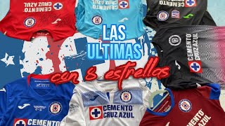 LAS ULTIMAS JERSEYS CON 8 ESTRELLAS  EQUIPACION CRUZ AZUL 2021 JOMA [upl. by Gaw]