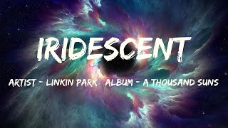 Iridescent Lyrics  Linkin Park [upl. by Cookie]