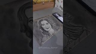 Hania Amir Sketch tutorials last part art trending sketch drawing haniaamir shorts [upl. by Raffo]