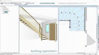 CADCAMCNC im Treppenbau [upl. by Neryt]