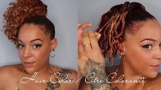 Coloration temporaire avec la Cire Mofajang Gold  HairColor Gold [upl. by Fang]