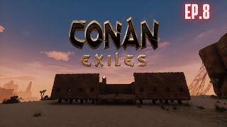 CONAN EXILES ep 8 COMEÇANDO A MUDANÇA [upl. by Aehsat]